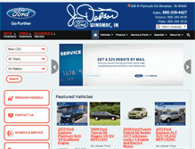 Tablet Screenshot of jimdobsonford.com